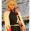 Anime Train Mugen Demon Slayer Rengoku Kyojuro Cosplay Costumes Kimetsu No Yaiba Robe Suits For Adult Kids Wigs Cos Outfit Party