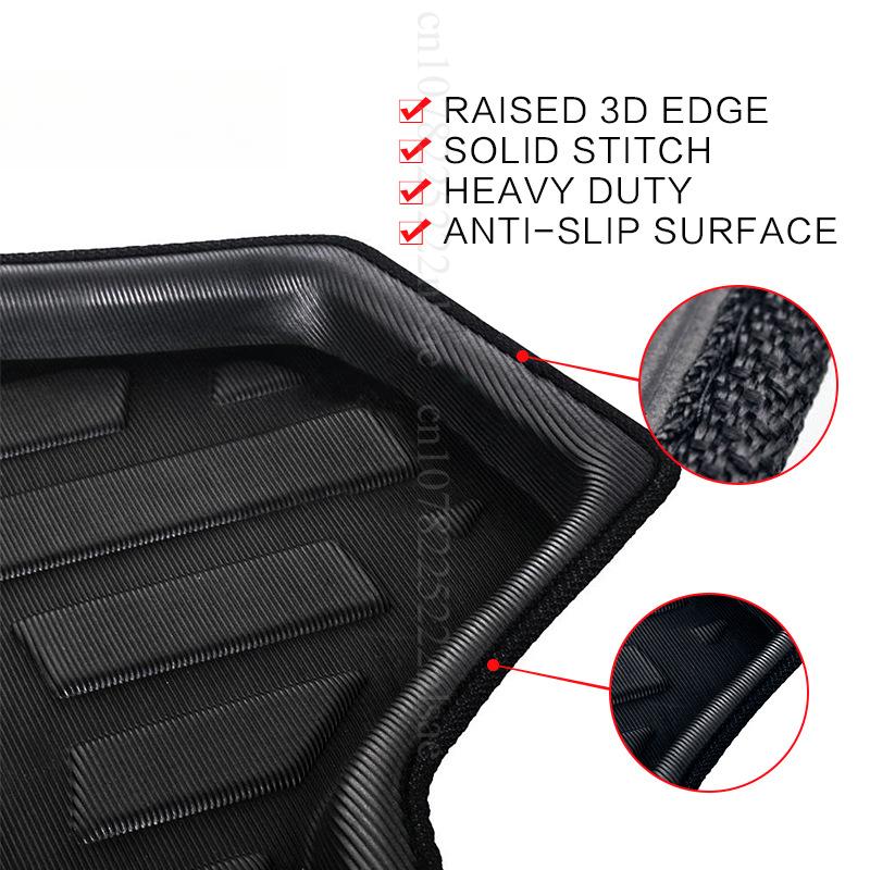 New Trunk Mats for Ford Focus - Interior Accessories Cargo Liner Waterproof Non-Slip Liner  Floor Mat Car Boot Mat
