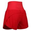 Women's Quick-Dry High Waist Yoga Shorts - Anti-Exposure, Loose Fit for Running & Casual Wear