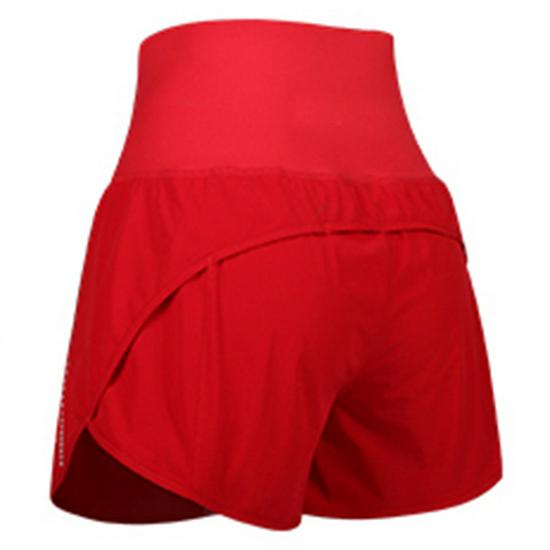 Women's Quick-Dry High Waist Yoga Shorts - Anti-Exposure, Loose Fit for Running & Casual Wear