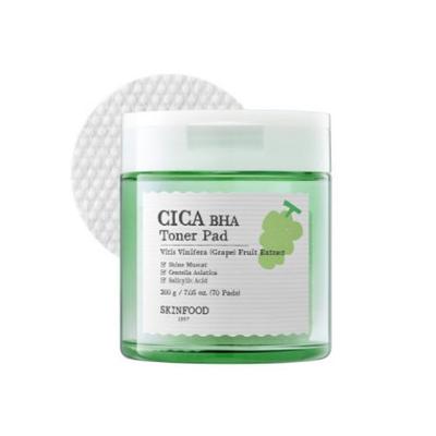 Shine Muscat Cica BHA Toner Pad 70 vankúšikov
