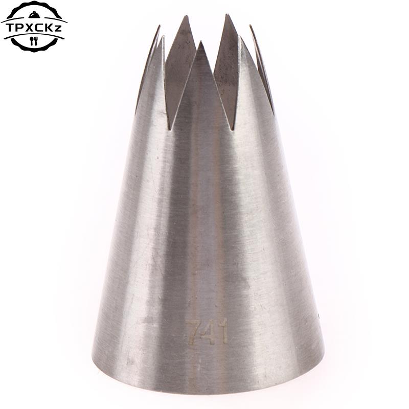 Lotus Flower Cream Nozzles Large Pastry Nozzle Cake Decorating Tips Icing Piping Nozzles Kitchen Accessories Cookies Baking Tool