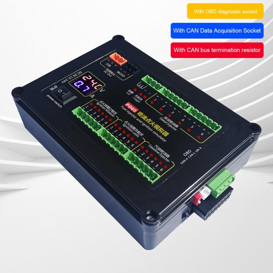 

Автомобильный диагностический инструмент с дисплеем в реальном времени и моделированием катушки зажигания, тестирование двигателя, платформа для обслуживания транспортных средств
