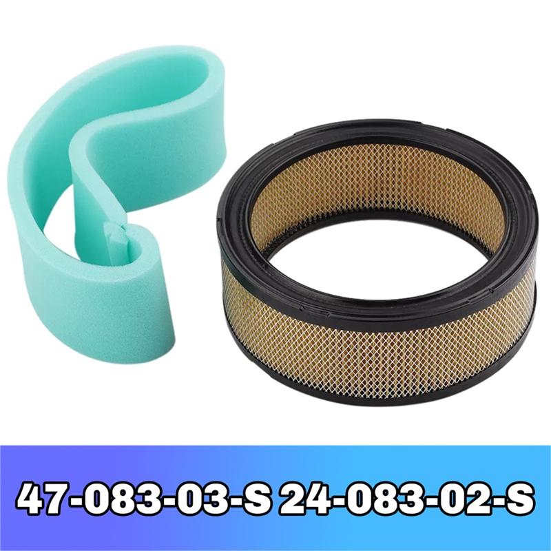 AUTO 47-083-03-S 24-083-02-S Lawnmowers Air Pre Filter For Kohler CH18-CH26, CH620-CH750, CV17-CV25