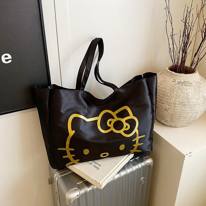 Hello Kitty Style Large Capacity Bag With Pu Material For Daily Use And Student Fashion
