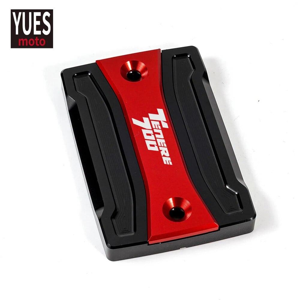Motorcycle Accessories CNC Rear & Front Brake Fluid Reservoir Cap Cylinder Cove For YAMAHA TENERE 700 - XTZ 700