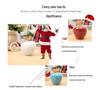 Christmas Crystal Apple Gift for Girlfriend or Wife - Perfect Birthday or Home Decor Piece for Best Friend