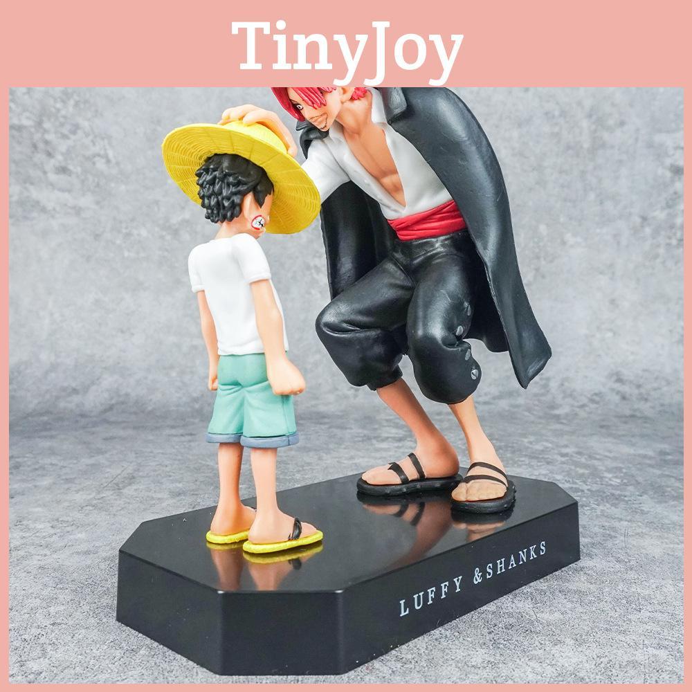 One Piece Shanks And Luffy Pvc Anime Model Ornament For Teen And Collectors Gift