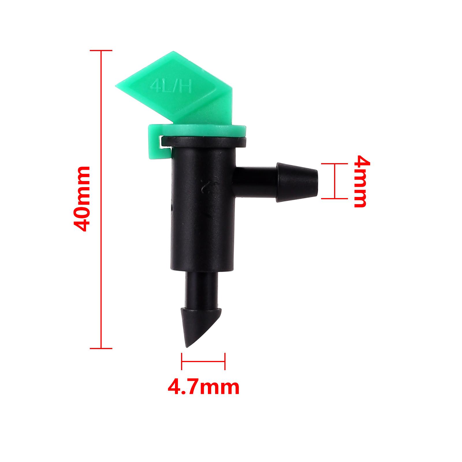 

200 шт. 4л/8л/16л капельница с флагом 1/4 колючая устойчивая подача микро капельного орошения капельница для сада бонсай растения капельница для полива цветов 4