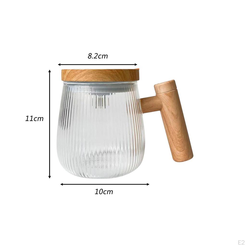 Mug, Self Mixing Living Room, Kitchen, Coffee/Milk/Protein Powder Glass, Powerful Automatic