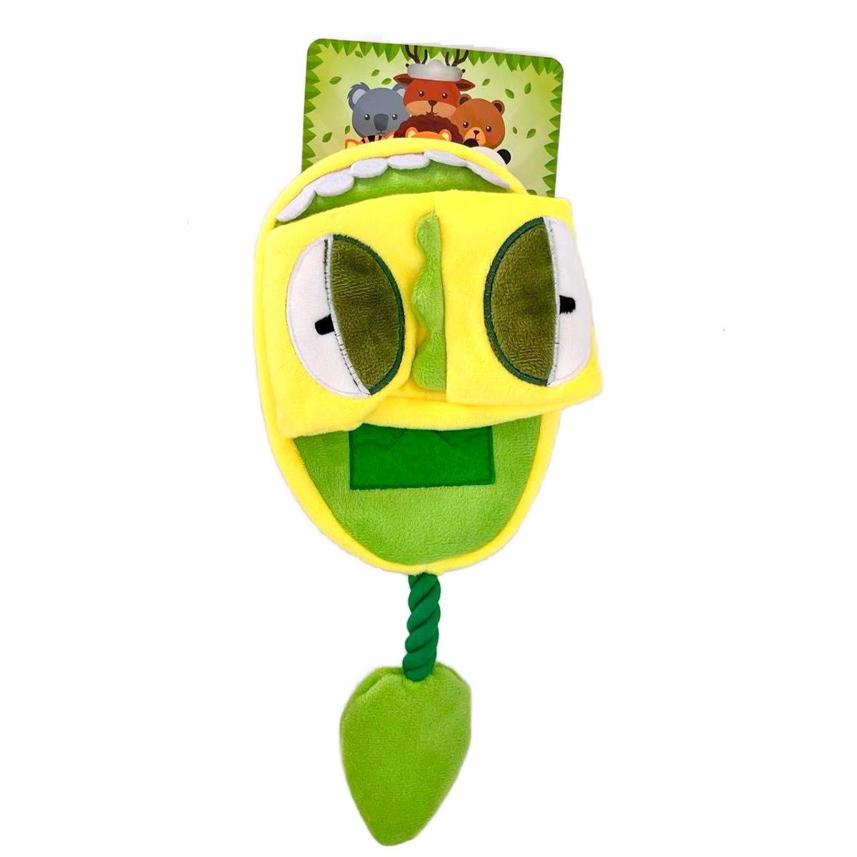 

Shark & Crocodile Plush Pet Toys - Snuffle Slipper with Cotton Rope, Tug-of-War Chew Toy, Crinkle Paper Interactive Dog Cat