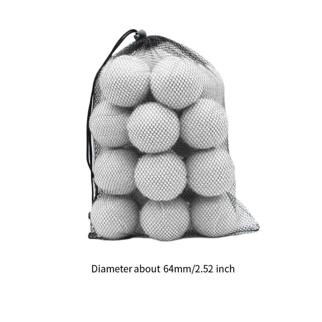 20 Pelotas de Tenis Elásticas, 2.52"; en Diámetro, Resistente al Desgaste, para Entrenamiento, Entusiastas