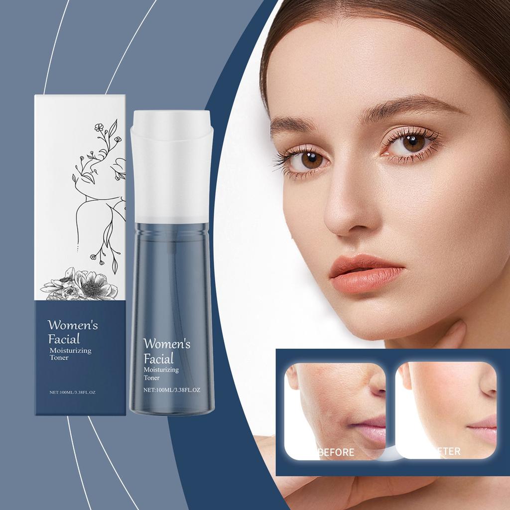 Antioxidační pleťové tonikum proti stárnutí zpevňuje pleť, vyživuje a hydratuje pro mladistvý lesk, 100 ml