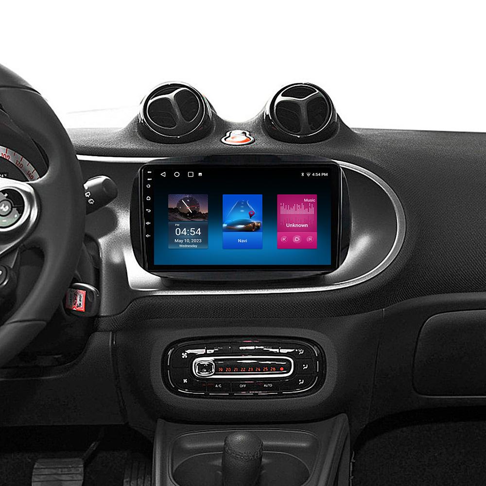 For Mercedes Benz Smart Fortwo 3 2014-2020 Navigation GPS Android Car Radio  Multimedia Player Stereo wifi+4G Carplay auto video
