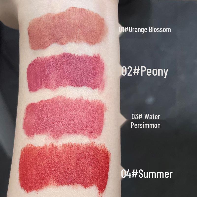 PinkyFocus Luciu de Buze Mat Catifelat de Lungă Durată cu Efect de Albire