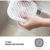 Tampas de Ralo de Chuveiro, Tampa Bloqueadora Captura de Cabelo para Ralo de Tubo de Silicone com Ventosa para Banheiro Cozinha, Filtro de Borracha para Ralo de Banheira Pia Armadilha Casa Dr
