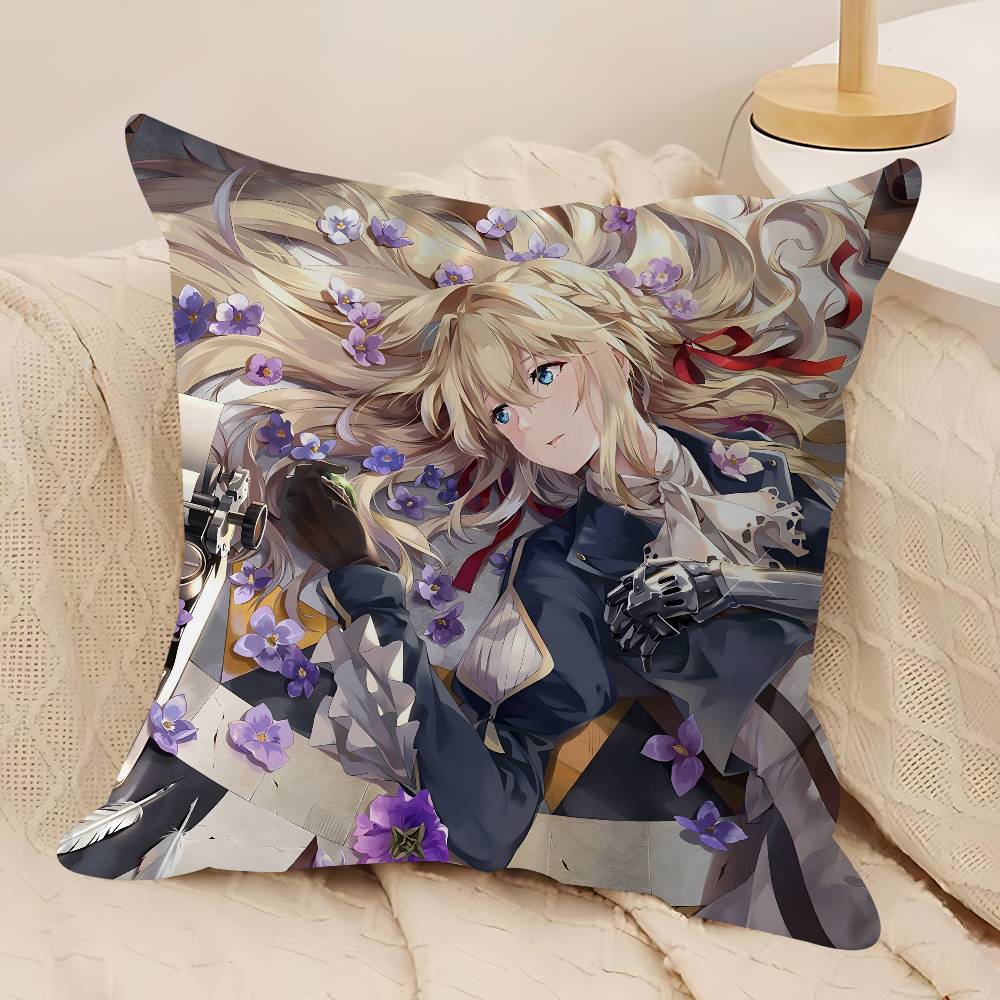 Novel V-Violet E-Evergardens Pillowcases Home Bedding Decorative Pillow Cover Wedding Super Soft Pillow Case