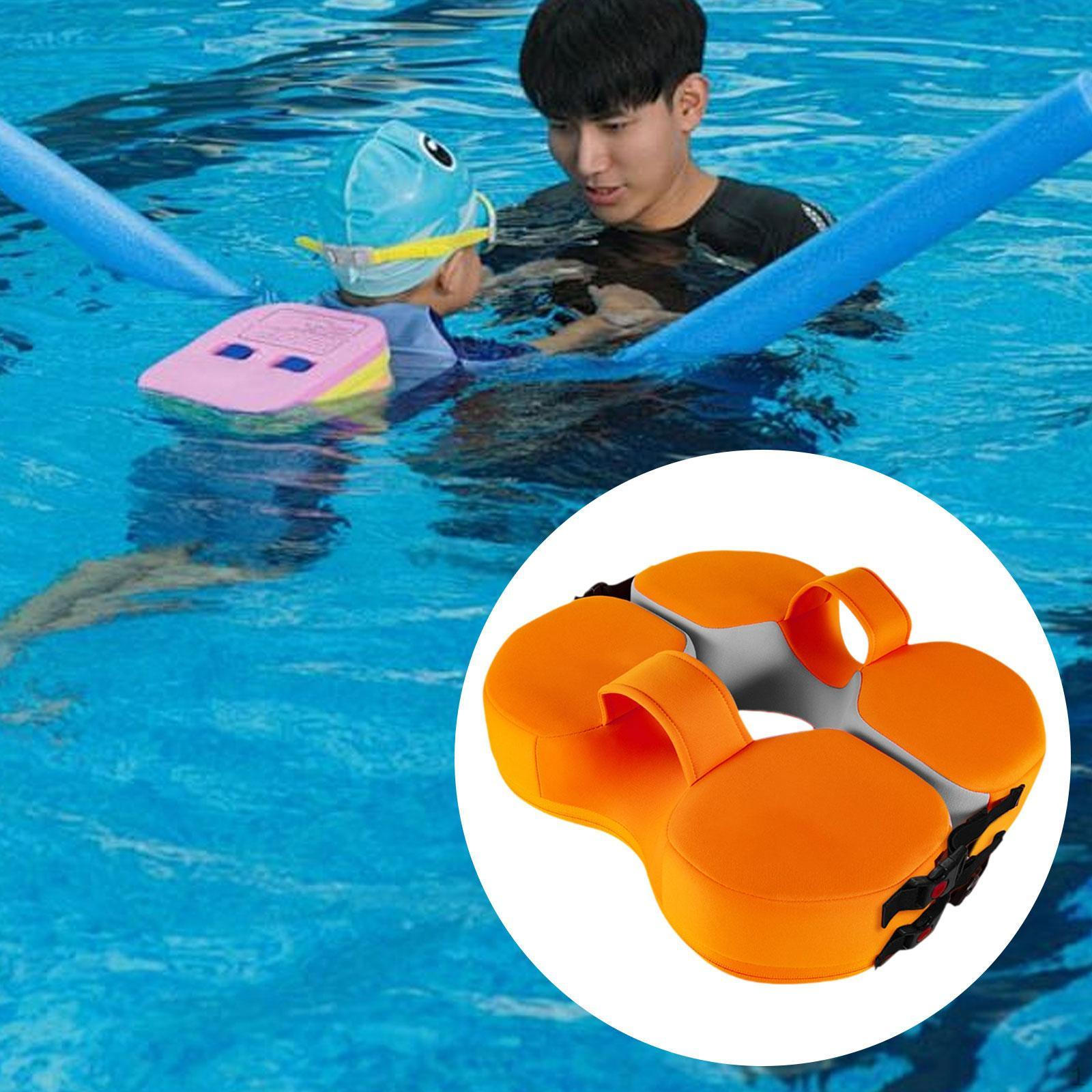 

Baby Pool Float Utility Gift for Infant Summer Toy Non Inflatable Orange зелений