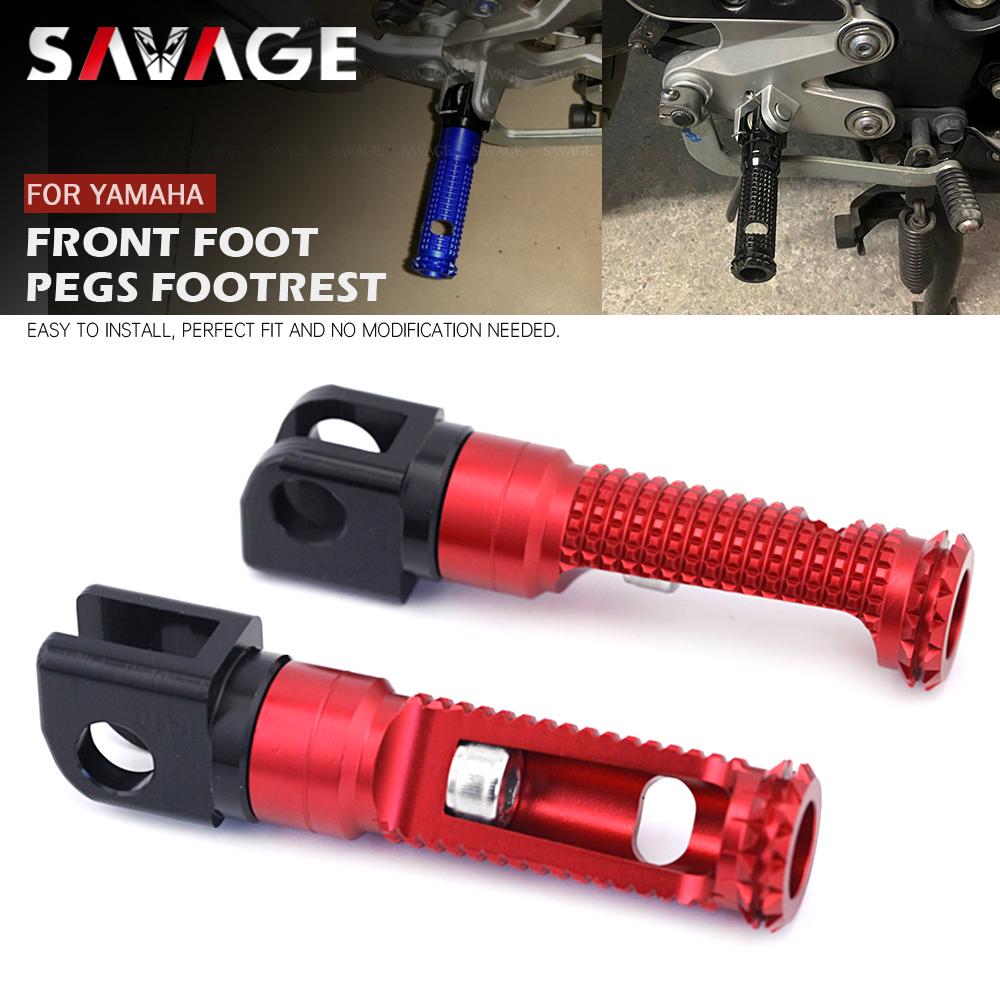 

Для YAMAHA YZF R7-2022 передние подножки подножки YZF R6 2006-2022 аксессуары для мотоциклов наездник педали подножки с ЧПУ