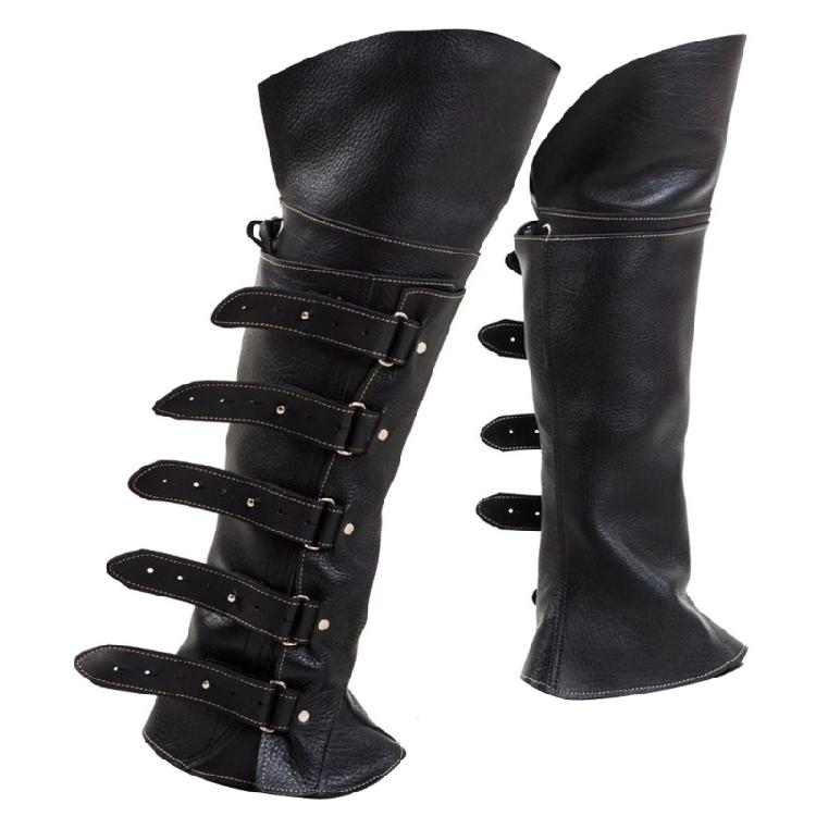 Coprigambe Steampunk Punk Medievali Copristivali da Pirata Costumi Rinascimentali