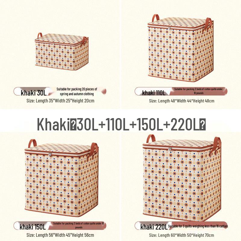 

Large Floral Polka Dot Travel Storage Bag for Luggage and Quilts 30L