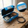 Solid ABS Material Combination Lock Box Detachable Steel Wire Storage Box  Gym Visit