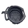 Oil Drain Can Fluted Collect Pan Leak Waste Engine Oil Collector Oil Trip Tray Garage Tool for Garage Tool Car Fuel Fluid