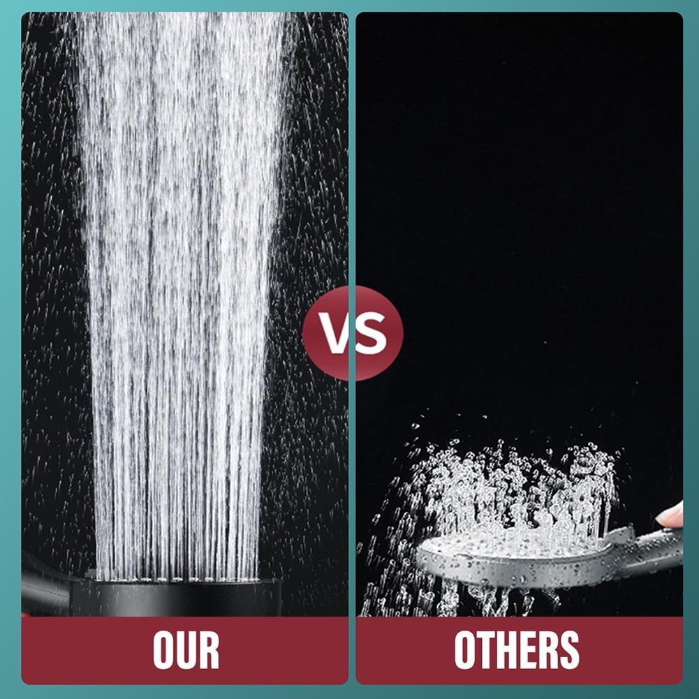 Upgraded Shower Head Adjustment Hand Shower Head ABS Plastic