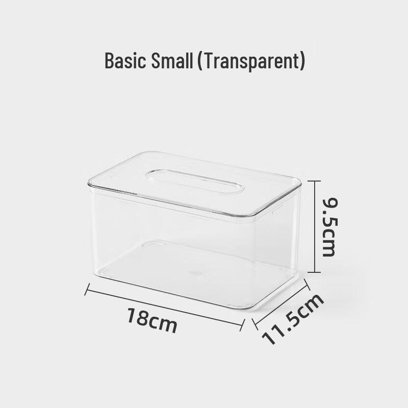 Transparent Desktop Tissue Holder
