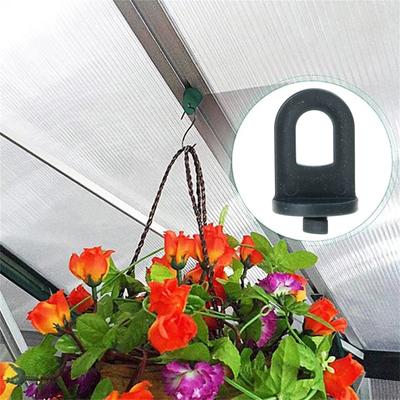 50Pcs Greenhouse Twist Clips Greenhouse Hook Hanger Greenhouse Planter Clips Hook Accessories for Greenhouse