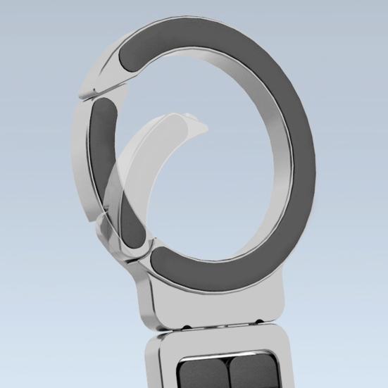 Magnetic Travel Phone Holder Portable Rotating Clip for Backpack & Selfie 5-in-1 Mode Foldable Phone Stand for Vlogging Live Streaming Adventure