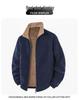 Men's Stand-up Collar Fleece Jacket: Thick Autumn/Winter Polar Fleece In Stock