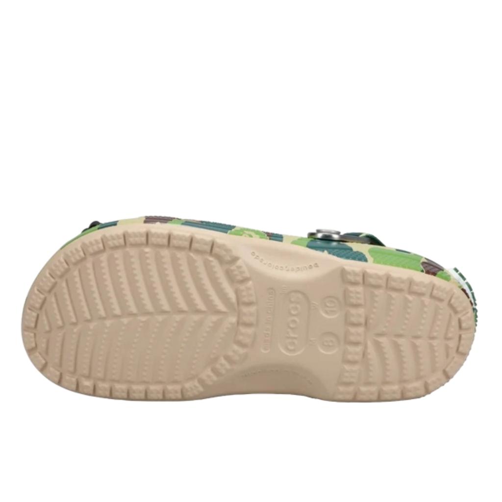 Crocs Classic Clog A Bathing Ape ABC Camo Green