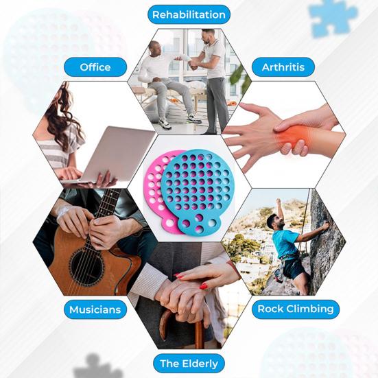 2Pcs Portable Silicone Finger Stretcher Men Women Physical Therapy Finger Stretching