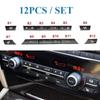 Dashboard Air Conditioner AC Control Button Heater Switch Cover For BMW 5 6 7 Series X5 X6 F10 F11 F07 F06 F12 F01 F02 F15 F16