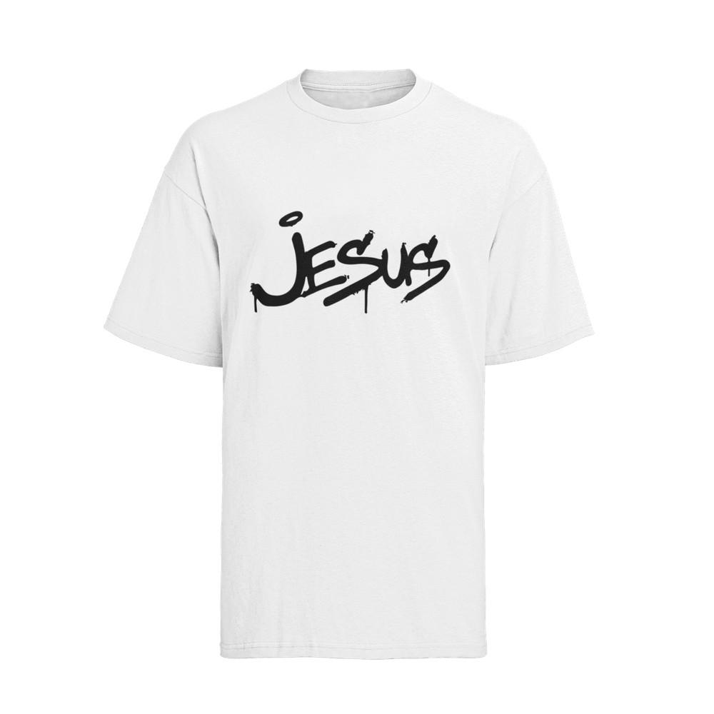 

Herren T-Shirt Bio Baumwolle Jesus is King Gott Bibel Love Beten Kirche Glauben L