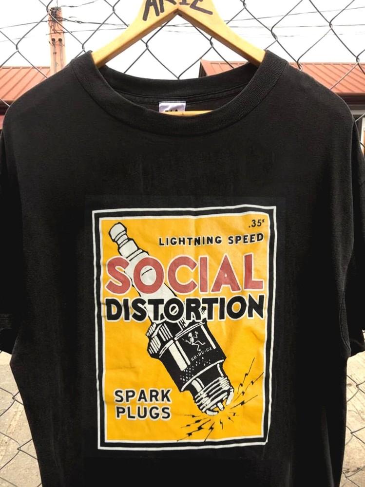 

HOT SOCIAL DISTORTION SPARK PLUG T SHIRT Unisex T-Shirt L