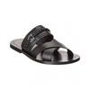 Ferragamo Giotto Leather Sandal Black