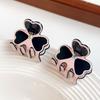 Shark Hair Claw, Built-in High Elastic Spring Hair Clip, Clover Shape Back Head Hair Clip, Portable Hair Accessory for Daily Travel