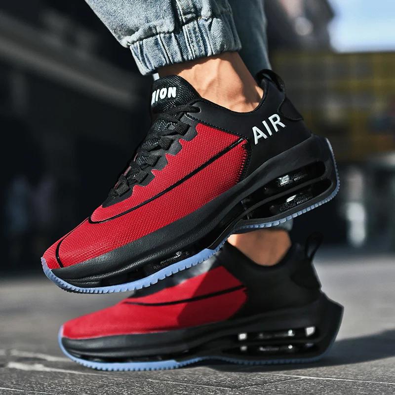 New Men Running Shoes Breathable Shoes Lightweight Sneakers for Men Comfortable Athletic Training Footwear Air Cushion Shoes