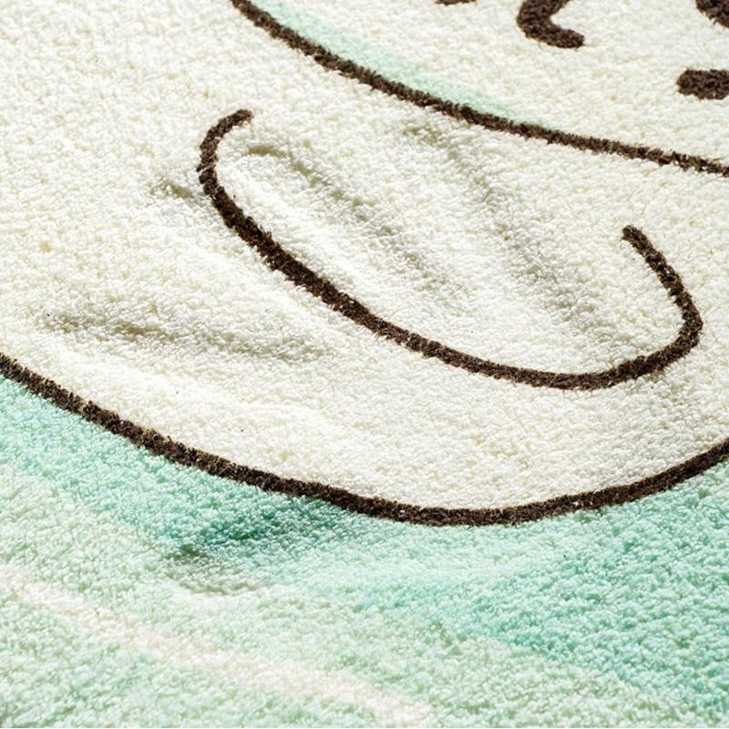 Cartoon Badezimmer Fußmatte Eingang Bodenmatte Rutschfeste Matten Teppich Ente Haustier Saugfähiger Teppich Bad Niedliche Badewannenmatte Bett Kinderzimmer