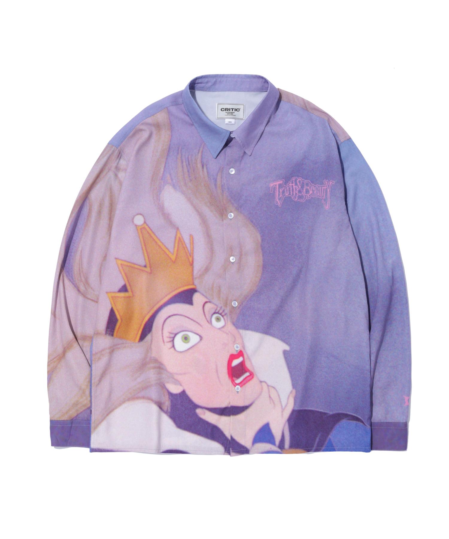 Critic Snow White Evil Queen Shirt Purple Purplle/L