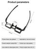 Upgrade Ultra-light Lazy Fishing Glasses Lying Watching TV Horizontal Reading Mirror for Lying Reading Special Practical Eyewear