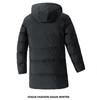 Herren Übergröße Mittellange Kapuzen-Winterjacke - Warmer Baumwollmantel