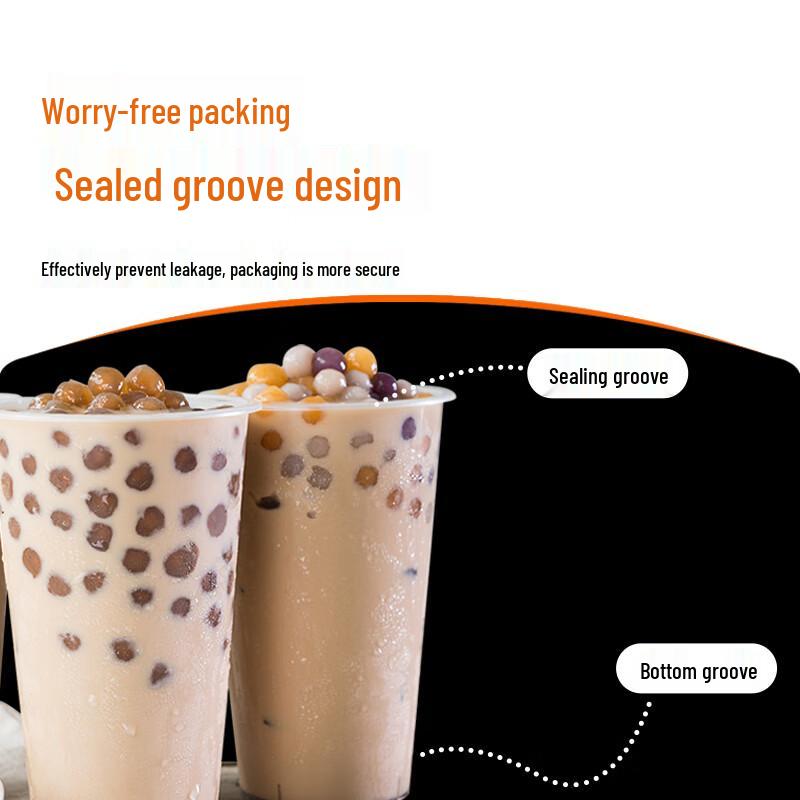 WEISHENG 700ml Frosted Disposable PP Drink Cups