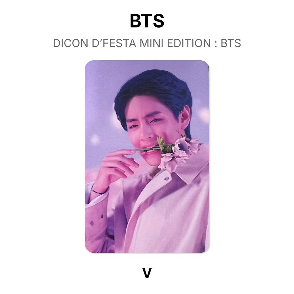 BTS DICON D’FESTA MINI EDITION : BTS Official Photocard