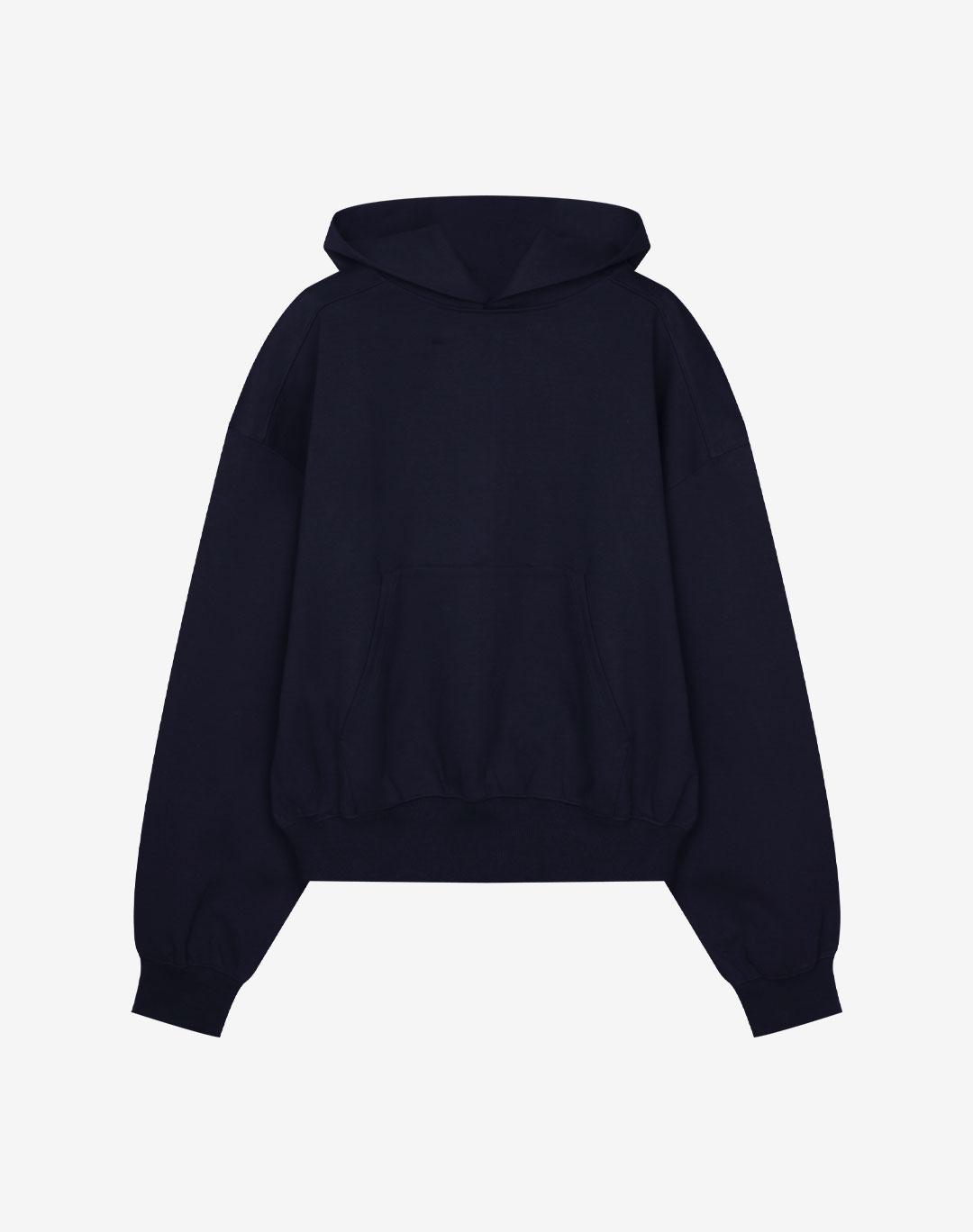 Adrielos Border Sweat Hoodie [Navy] M