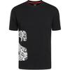 SALOMON Fashionable Versatile Breathable Short Sleeve T-Shirt Unisex Tops Deep-Black C26751