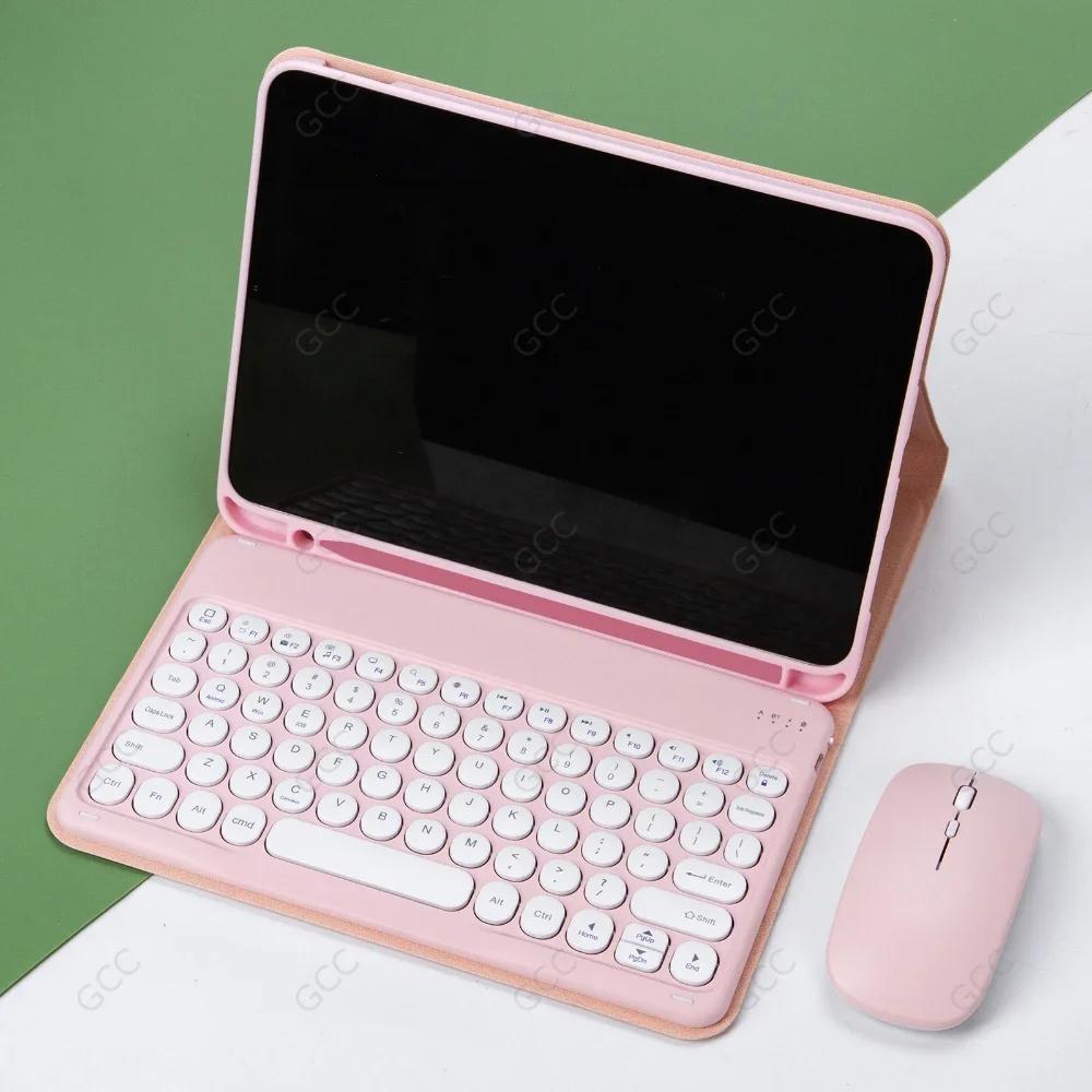 Tastaturabdeckungen für Tablets für Neues iPad 11. Generation A16 2025 Hülle mit Stifthalter für iPad 10. 9. 8. Air 6 5 4 Air 3 Pro 11 4. 3. Generation