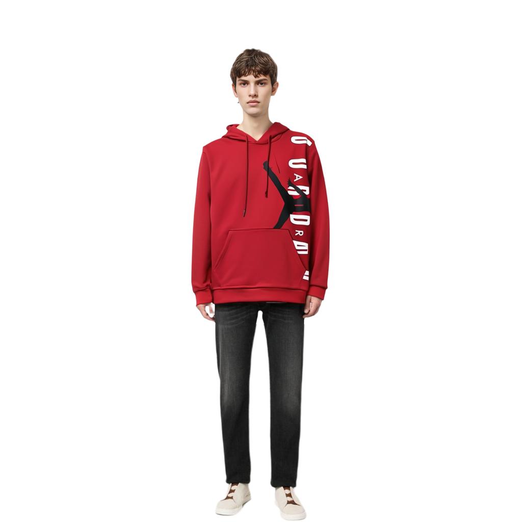 Jordan Sweatshirts Men's Red Hooded Moderate Regular CV5482-687